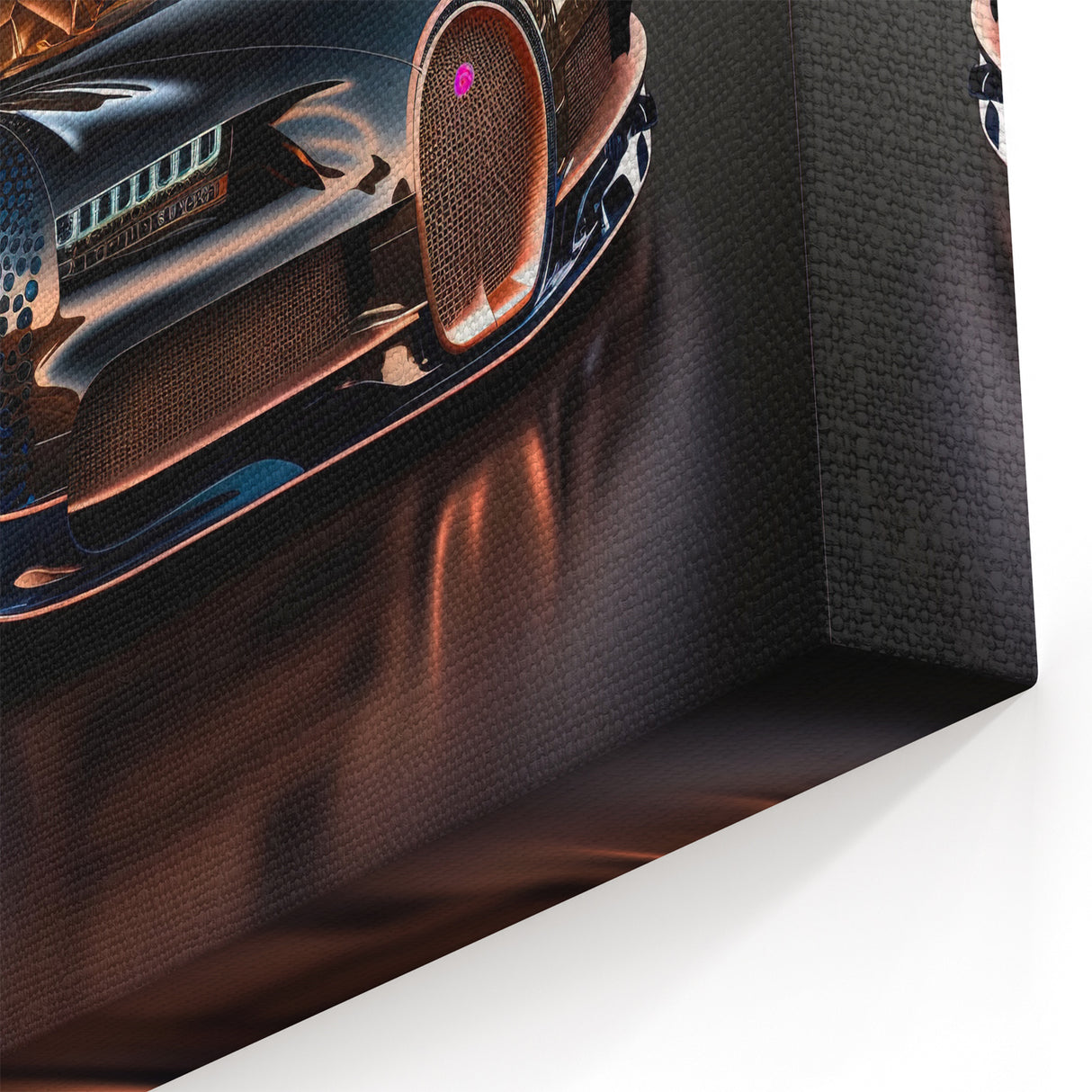 Luxurious Exotic Car Wall Art - High-Speed Supercar Canvas Print