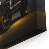 Bold Black SUV Wall Art - Modern Off-Road Vehicle Canvas Decor