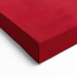 Red Supercar Drifting Wall Art - High-Energy Automotive Canvas Print