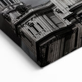 Dramatic Gothic Cathedral Wall Art - Monochrome Religious Architecture