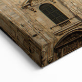 Majestic Gothic Cathedral Wall Art – Historic European Architecture Print