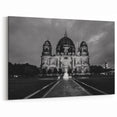 Stunning Gothic Cathedral Wall Art – Black and White Historical Print
