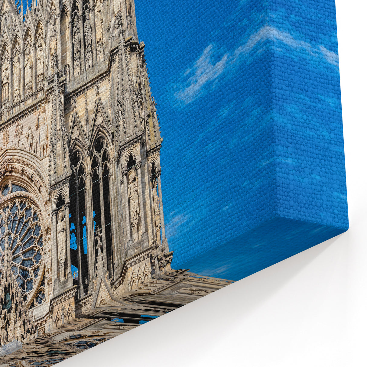 Gothic Cathedral Architecture Art – Majestic European Church Print