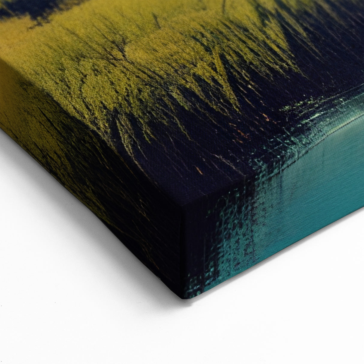 Rustic Cabin by Marshland - Scenic Swamp and Marsh Canvas Prints