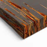 Golden Marsh Reeds at Sunset - Scenic Swamp and Marsh Canvas Prints