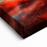 Vibrant Sunset Over Marshland - Scenic Marsh and Swamp Canvas Prints