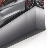 Luxury Convertible Sports Car Wall Art - Sleek Supercar Canvas Decor