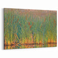 Marshland Cattails Wall Art - Serene Wetland Nature Photography