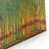 Marshland Cattails Wall Art - Serene Wetland Nature Photography