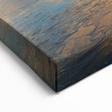 Winter Marshland Wall Art - Frosty Landscape with Reflections