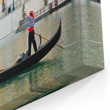 Italian Gondola Decor | Venice Canal Wall Art | Scenic Gondola Photography