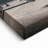 Classic Yellow Taxi on City Street - Nostalgic New York Taxi Wall Art