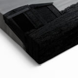 Church Wall Art | Dramatic Black and White Church Landscape Print