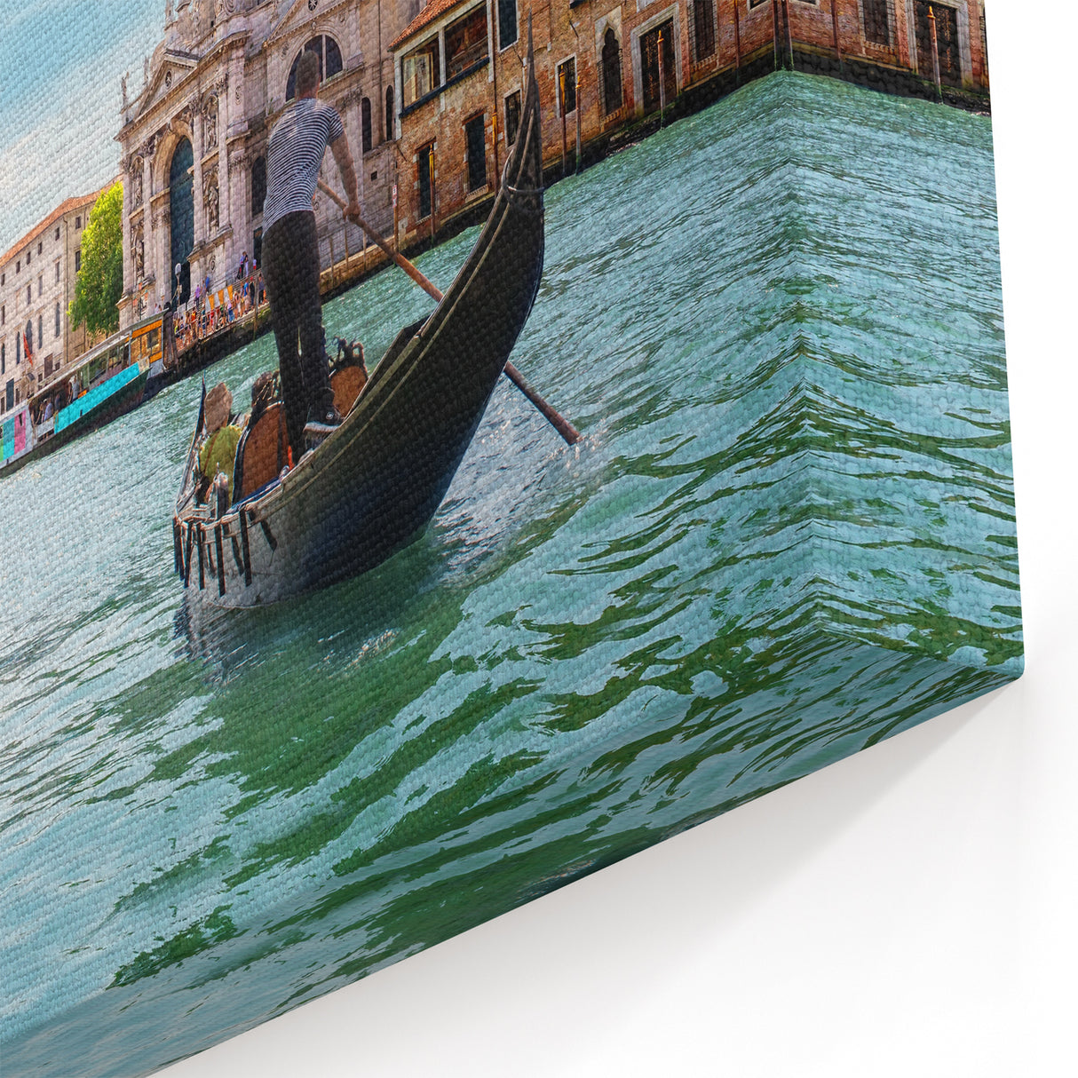 Venice Gondola Daylight Art | Italian Gondola Print | Scenic Wall Decor