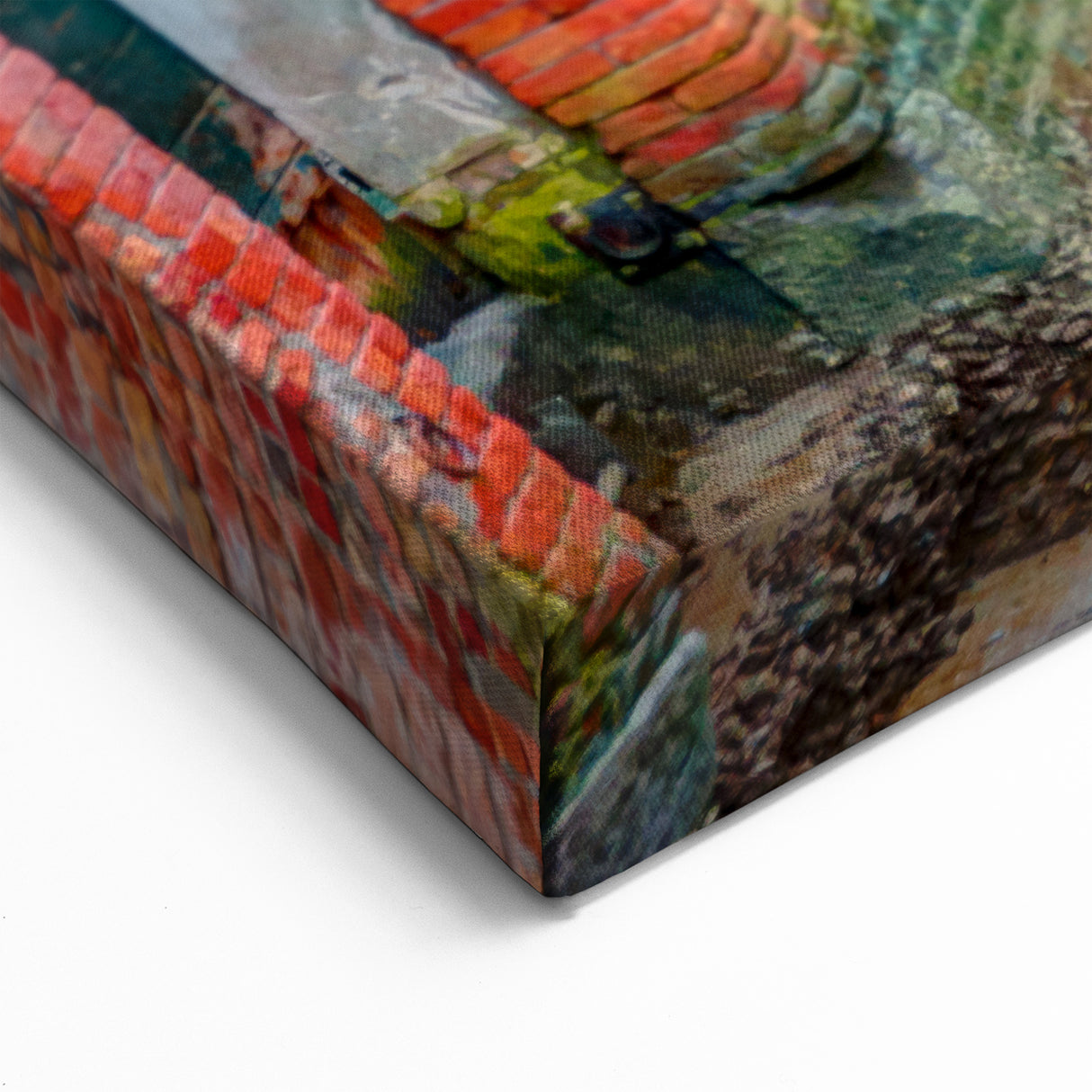 Venice Colorful Canal Art | Italian Gondola Print | Vibrant Wall Decor