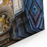 Majestic Church Ceiling - Sacred Christian Art Prints for Spiritual Decor