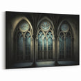 Gothic Church Windows - Elegant Spiritual Wall Art for Home Decor