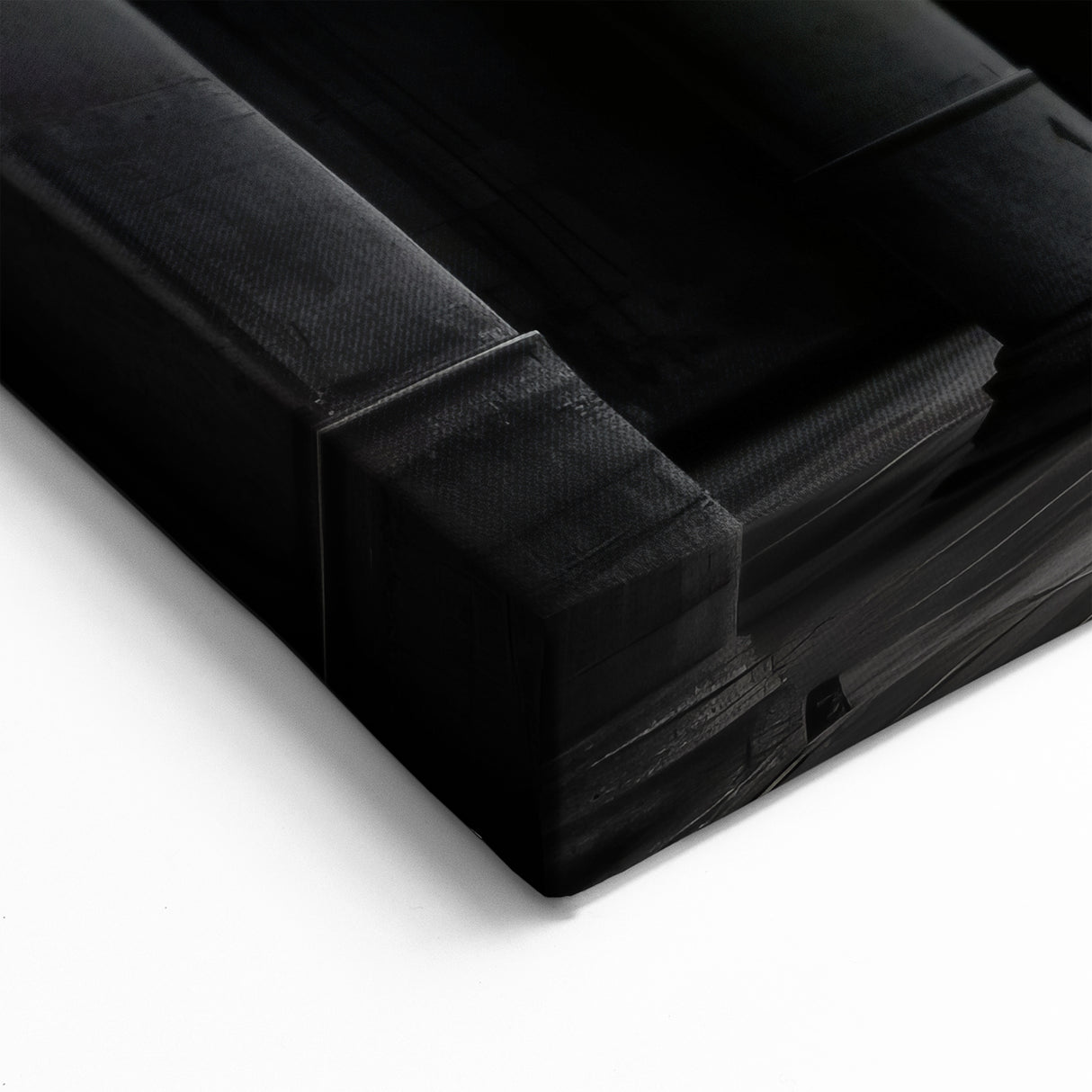 Gothic Church Interior - Monochrome Spiritual Wall Art for Home Decor