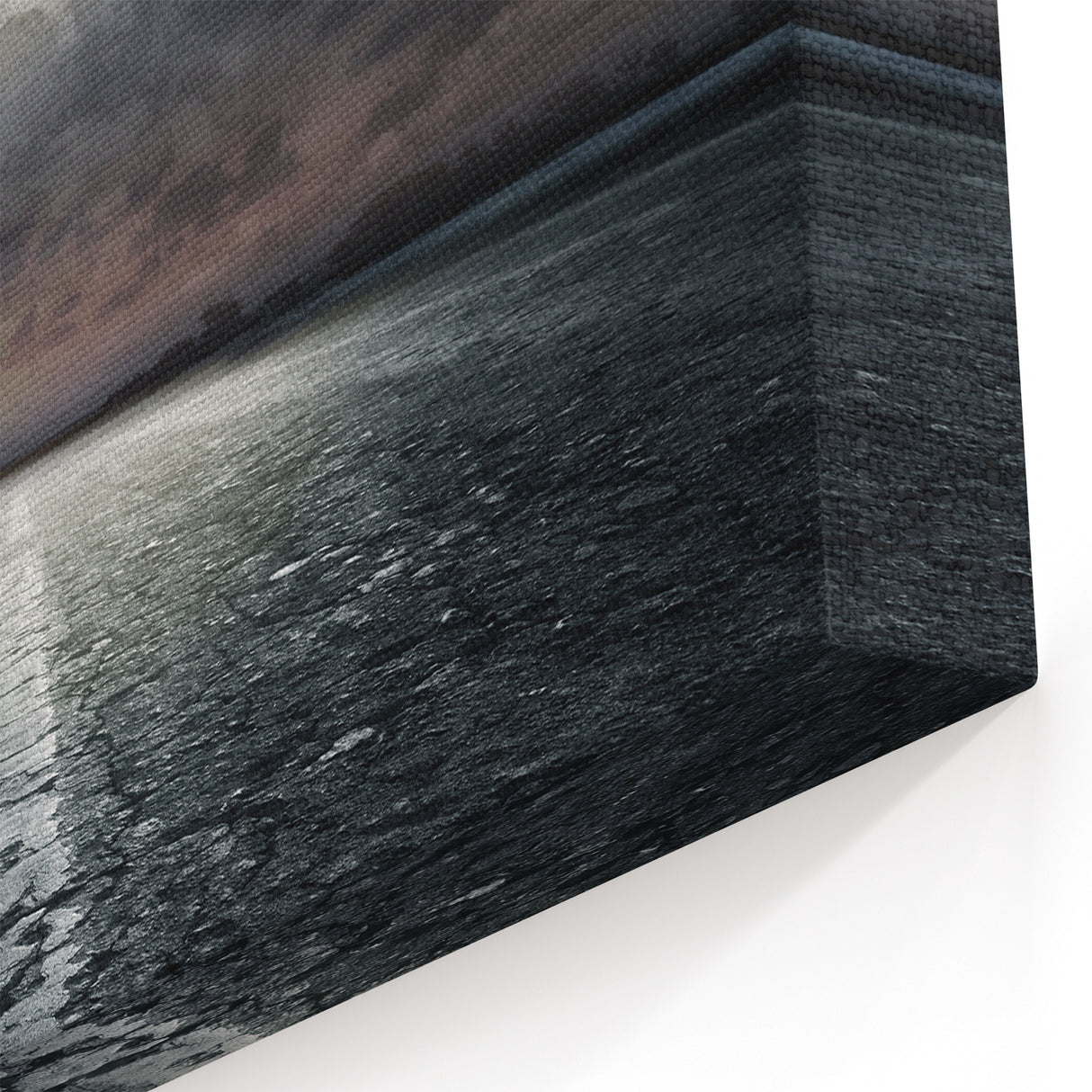 Scenic Road Trip Photography - Moonlit Highway Wall Art - Pathway Decor