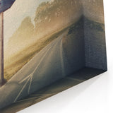 Fork in the Road Photography - Scenic Pathway Wall Art - Direction Sign Decor