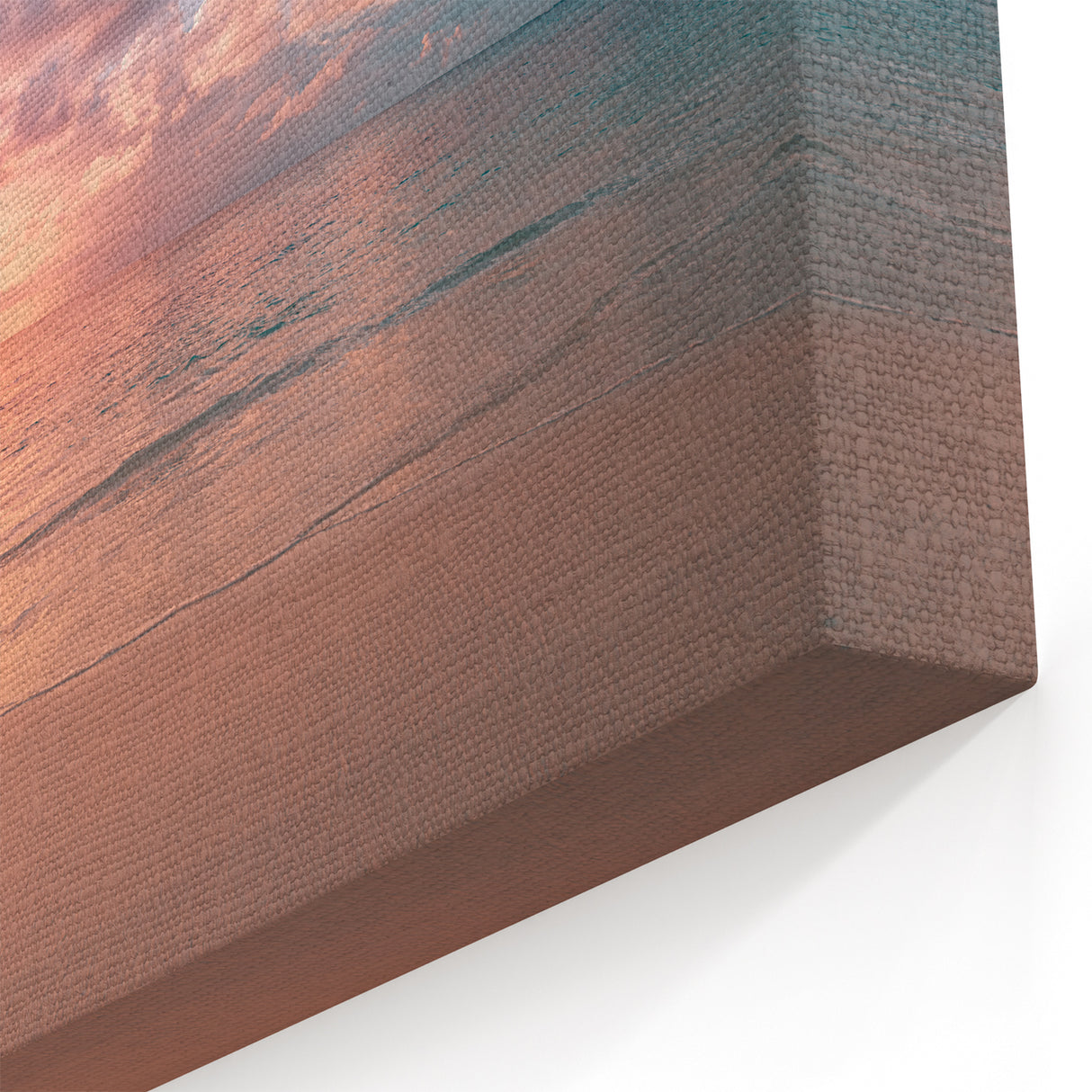 Serene Beach Sunset Wall Art - Coastal Landscape Canvas for Home Decor