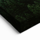 Misty Pine Forest - Serene Mist and Fog Canvas Print