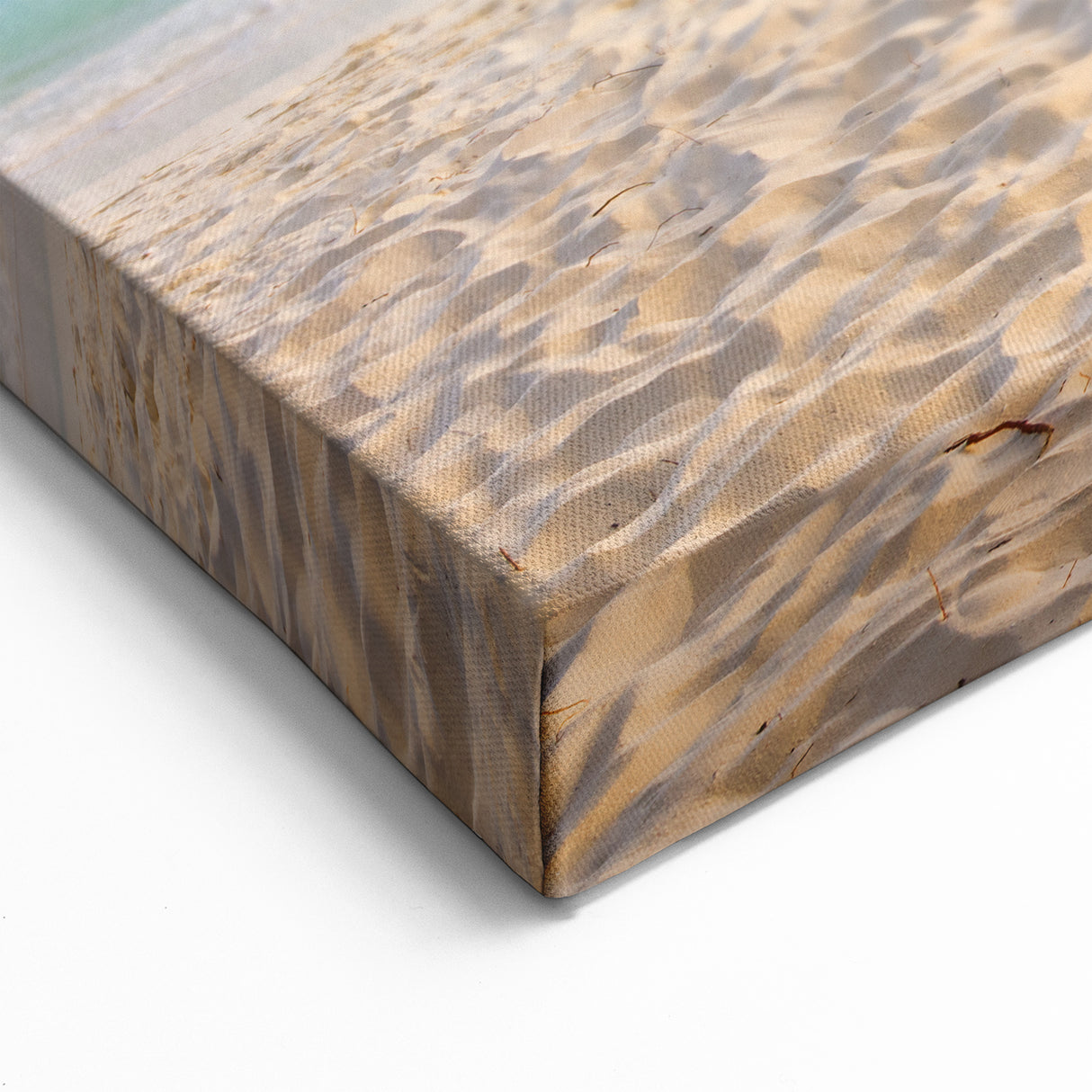 Sunset Beach Hammock Wall Art - Tropical Coastal Landscape Canvas