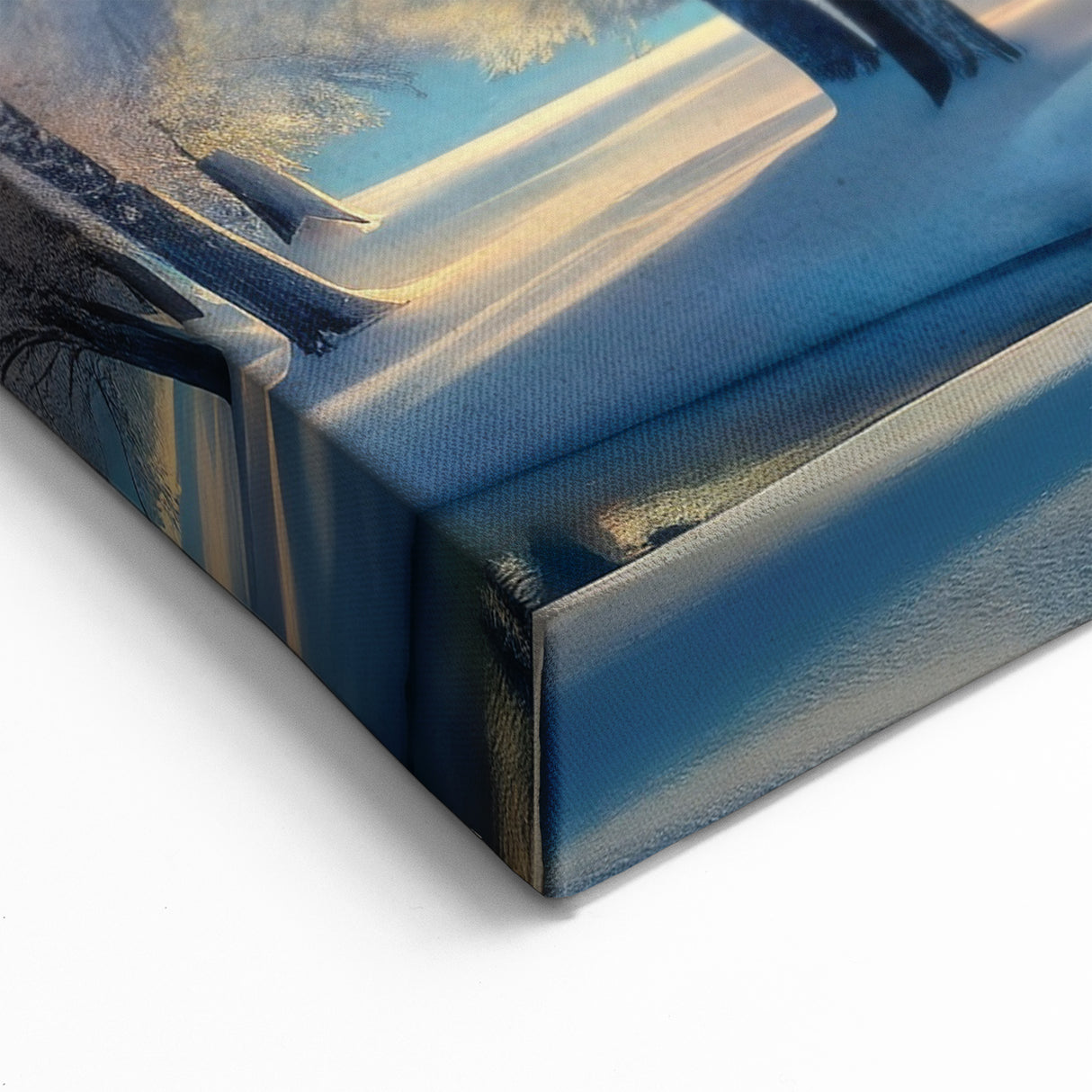 Winter Wonderland Tree Wall Art - Serene Nature Landscape Canvas Prints