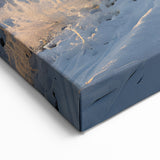 Golden Hour Winter Path Tree Wall Art - Serene Nature Landscape Print