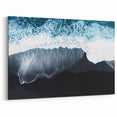 Majestic Ocean Beach Canvas Art - Coastal Beach Scene Wall Decor