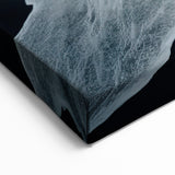 Moody Coastal Cliff Beach Art - Ocean Landscape Wall Decor