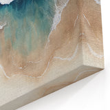 Tranquil Ocean Wave Canvas Art - Serene Coastal Beach Wall Decor