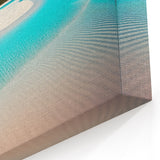 Vibrant Tropical Beach Canvas Art - Coastal Paradise Wall Decor