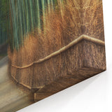 Mystical Bamboo Forest Path Wall Art - Serene Nature Landscape Print