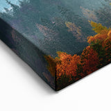 Majestic Autumn Mountains Canvas Art - Vibrant Nature Landscape Decor