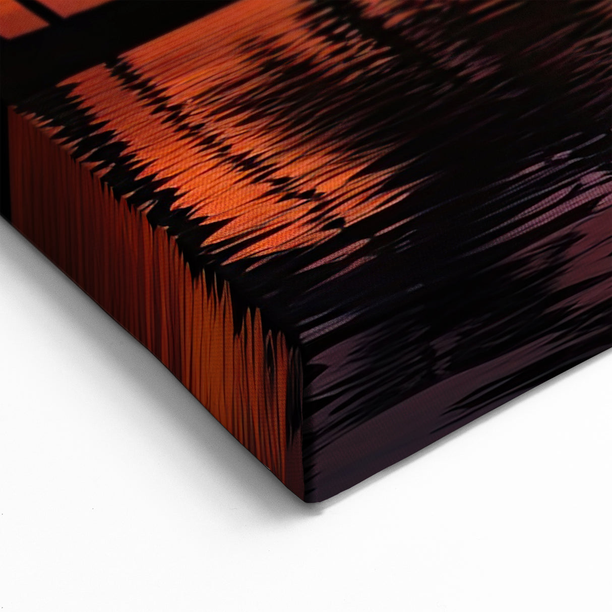 Bold Tropical Sunset Canvas Art - Vibrant Coastal Wall Decor