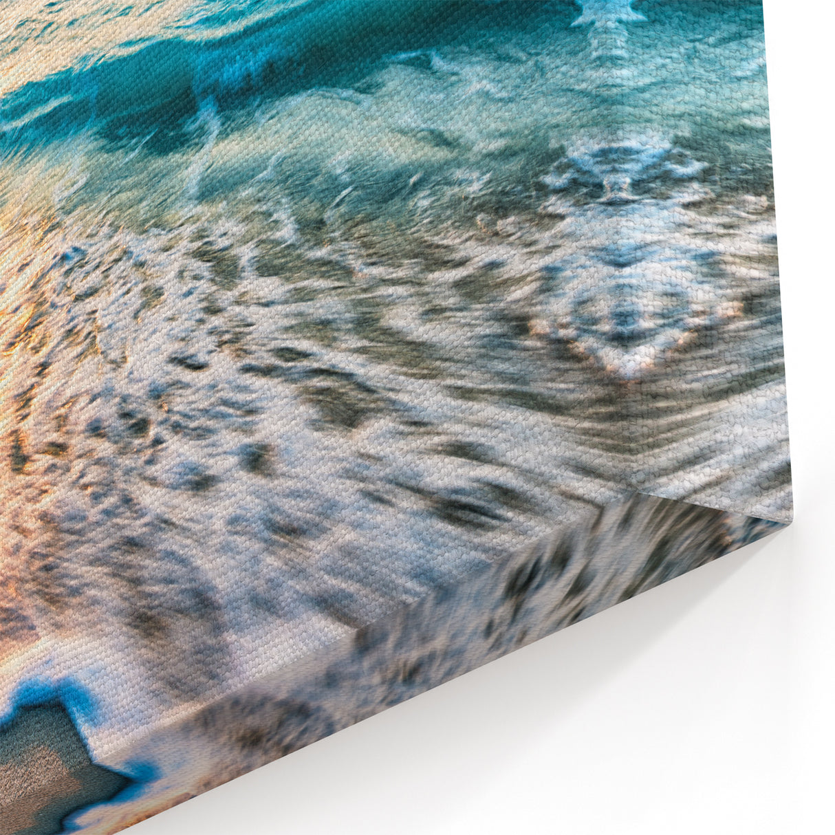 Serene Beach Sunrise Canvas Art - Coastal Morning Wall Decor