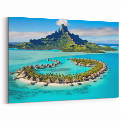 Breathtaking Coastal Beach Scenes - Oceanfront Canvas Art for Seaside Decor