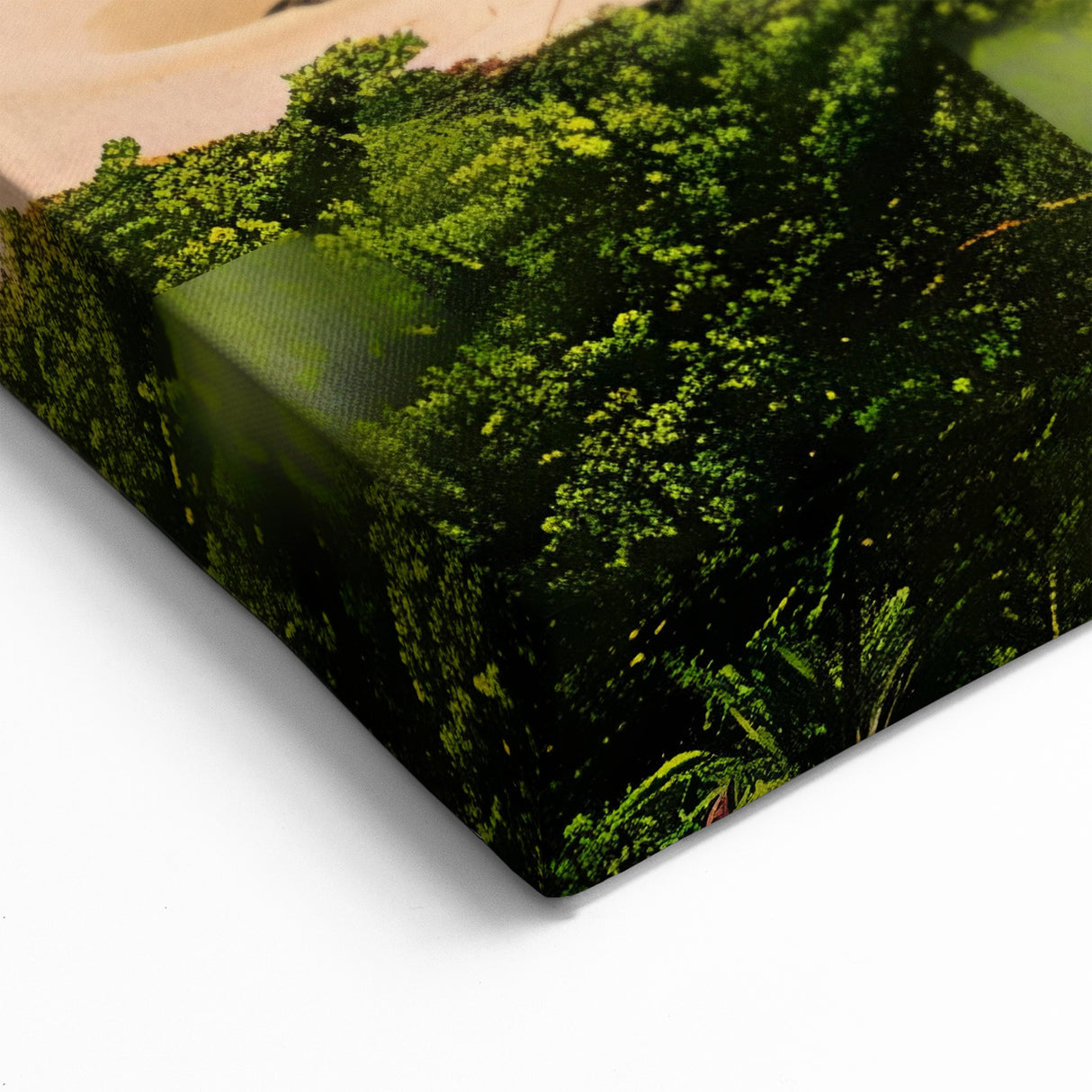 Scenic Beach Cove - Coastal Landscape Canvas Art for Serene Decor