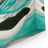 Expansive Coastal Panorama - Aerial Beach Canvas Art for Modern Decor