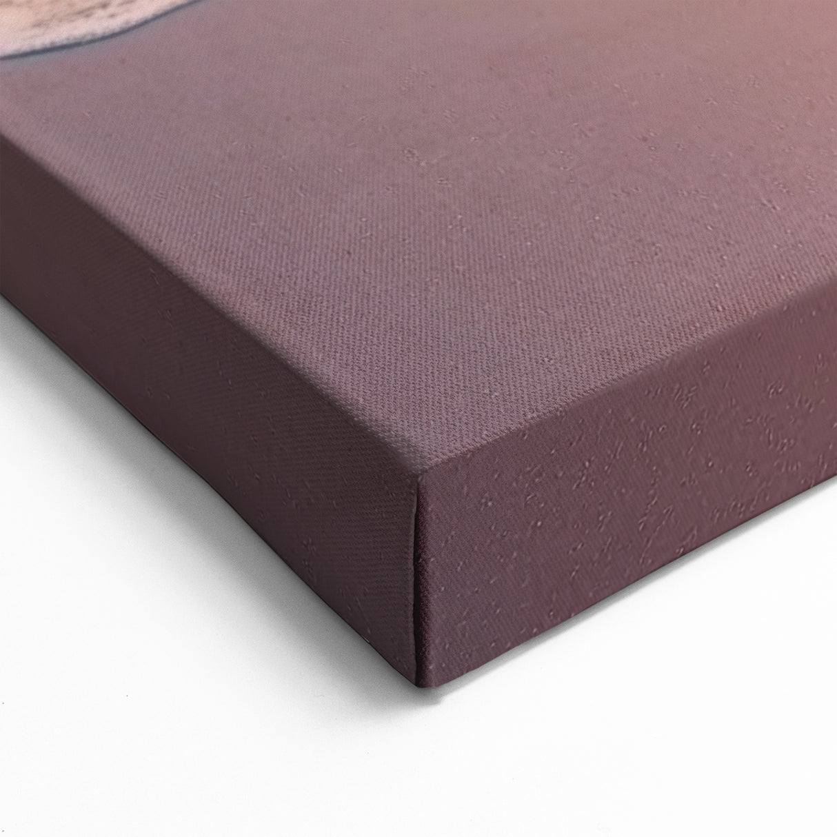 Abstract Beach Landscape Wall Art - Ocean Waves and Dark Sands Canvas