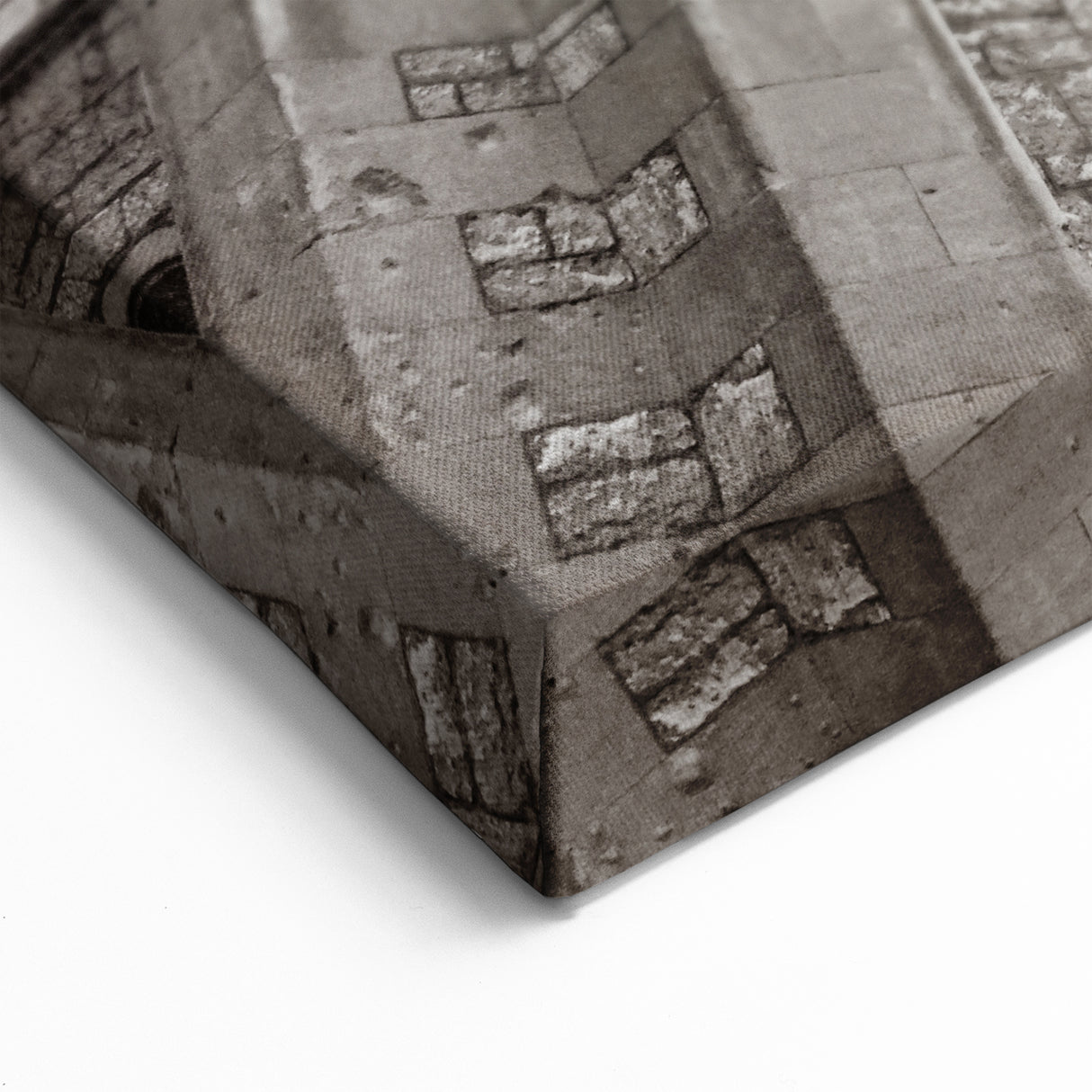 Sepia-Toned Mosque Architecture - Islamic Art Print for Elegant Decor