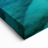 Tropical Beach Landscape Wall Art - Palm Trees and Turquoise Waters Canvas