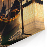 Venice Gondola Wall Art - Italian Gondola Canvas Print for Home Decor