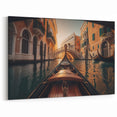 Venetian Canal Romance: Gondola Wall Art for Elegant Home Decor