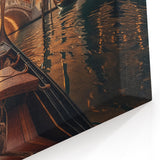 Venetian Canal Romance: Gondola Wall Art for Elegant Home Decor