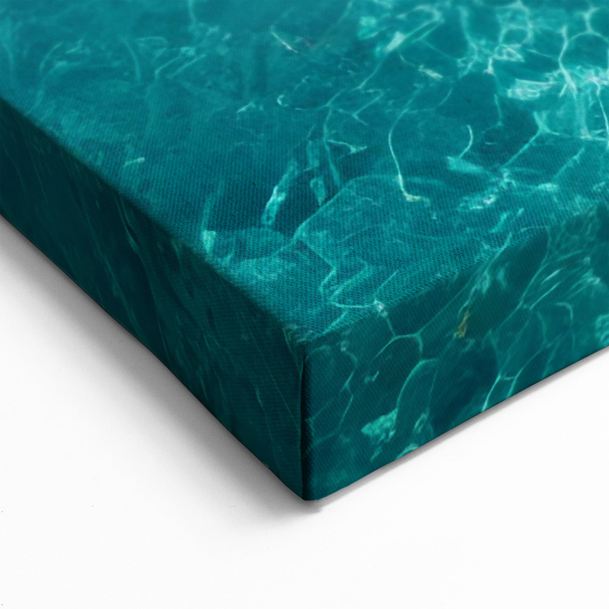 Aerial Coastal Beach Scene Wall Art – Oceanfront Canvas Print