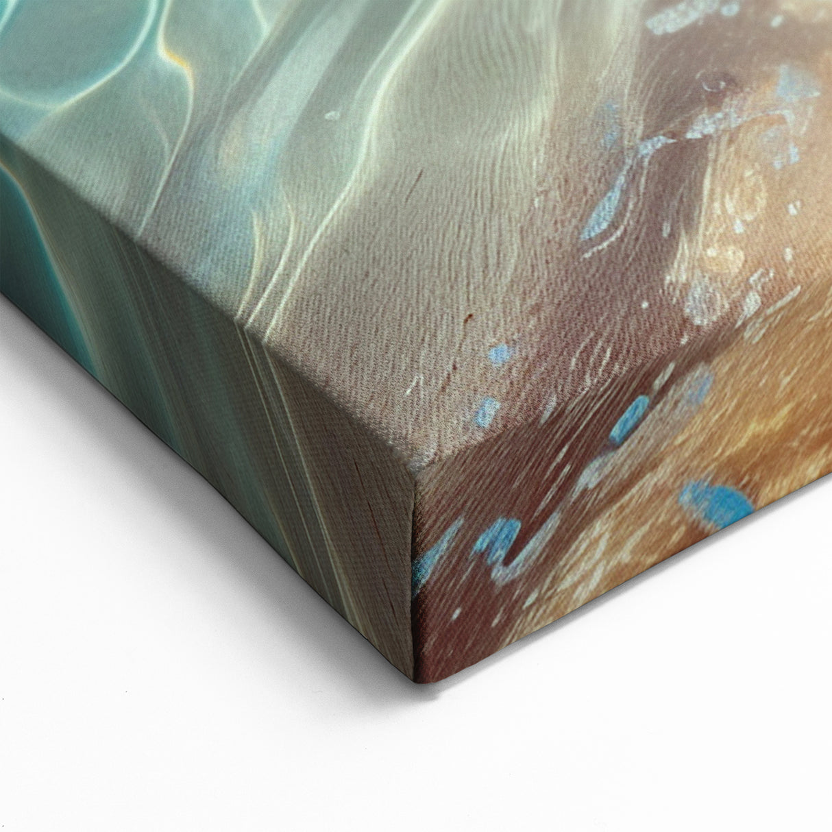 Pristine Beach Horizon Wall Art – Oceanfront Canvas Print