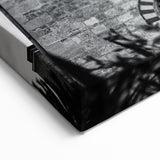 Majestic Mosque Dome - Black & White Islamic Architecture Wall Art