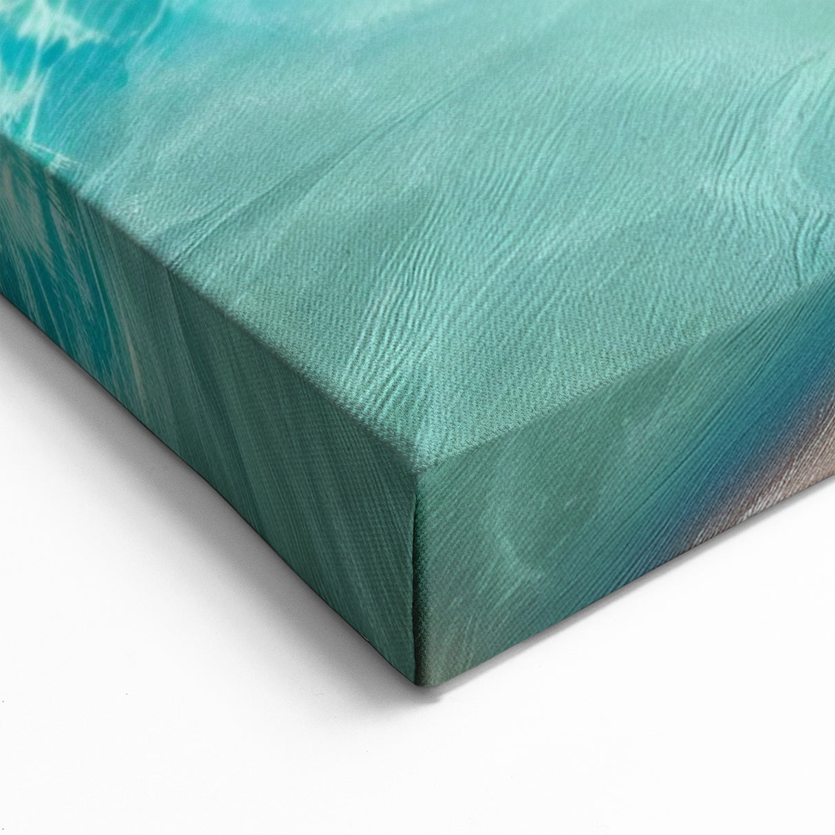 Crystal Clear Beach Waters Wall Art – Oceanfront Canvas Print